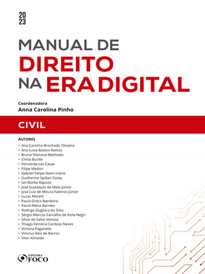 cover image of Manual de direito na era digital--Civil